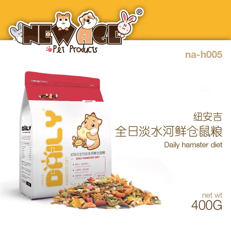Thức ăn Daily hãng New Age gói 400gr dành cho hamster