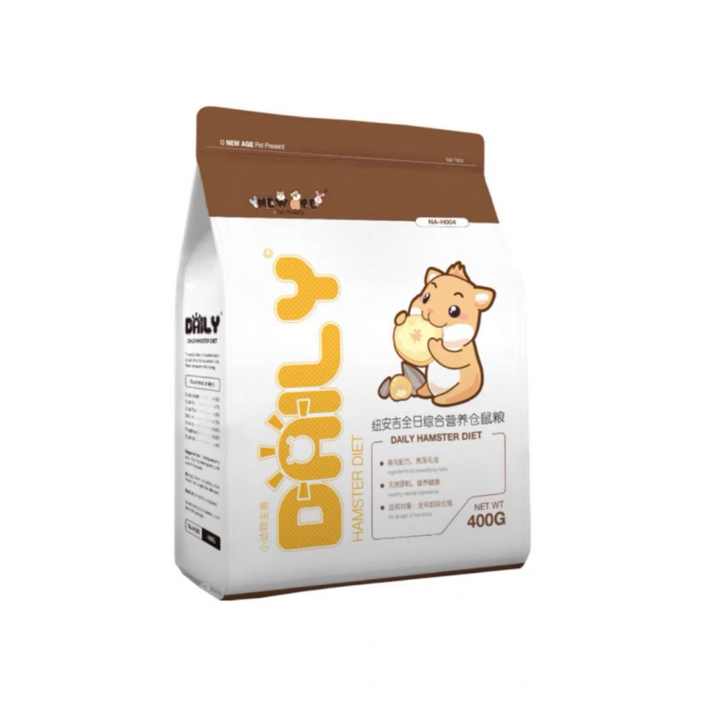 Thức ăn Daily hãng New Age gói 400gr dành cho hamster