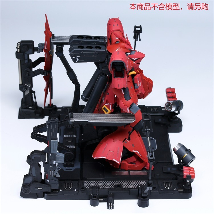 Phụ kiện mô hình EWRG026 Base Stand Hangar Missionpack Hanger cho RG MSN-04 Sazabi