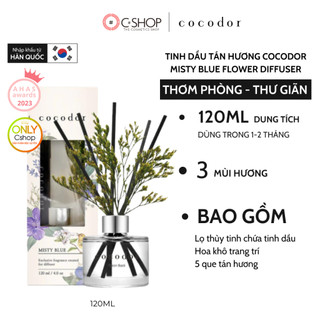 Tinh dầu tán hương Cocodor Misty Blue Flower Diffuser 120ml thơm phòng, tán hương thư giãn _ mỹ phẩm hàn quốc