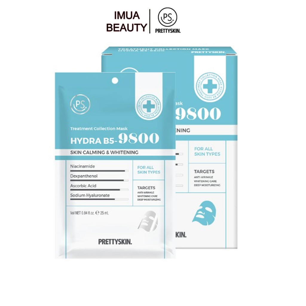 Mặt Nạ Dưỡng Cấp Ẩm Phục Hồi Da Hydra B5 PrettySkin Treatment Collection Mask 25ml
