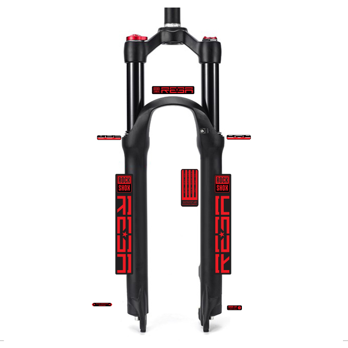 tem decal dán phuộc xe đạp địa hình rockshox reba 2021 | cheetahdecals.com