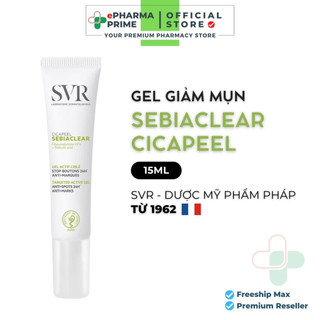 Gel giảm mụn svr sebiaclear cicapeel giúp hạn chế thâm mụn làm sáng da 15ml