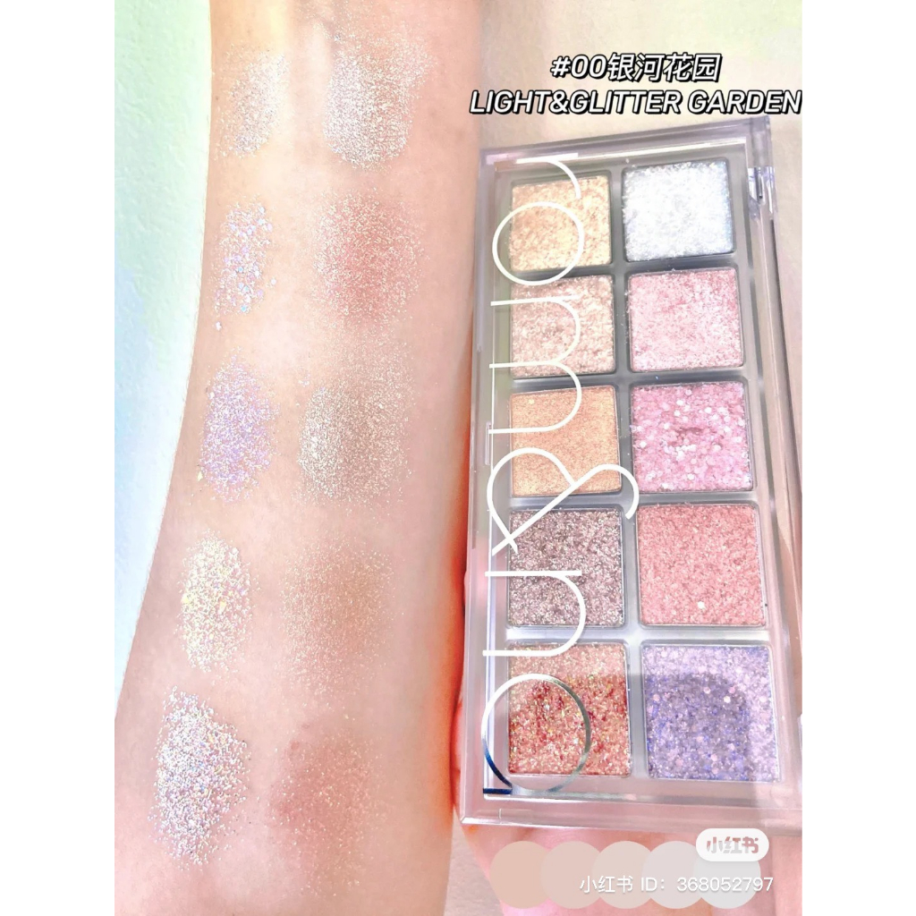 Bảng Phấn Mắt 10 Ô Romand Better Than Eye Palette - Nhũ - Phấn