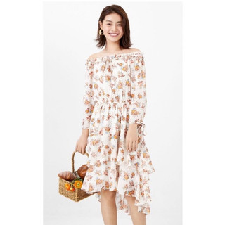 Đầm vero moda ren đỏ