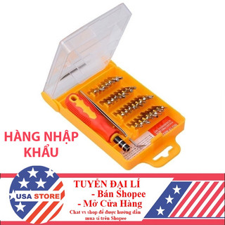 Bộ tua vít 32 đầu sửa chữa điện thoại, sửa đồ gia dụng - tô vít đa năng nhiều đầu đa năng - vặn ốc vít