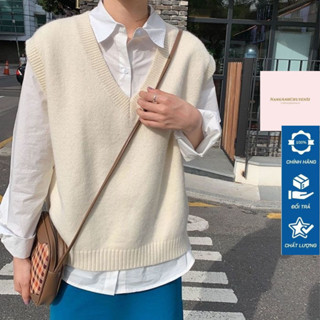 Áo Gile Trơn Cổ Tim Len Dệt Mềm Mịn, Áo Basic Phong Cách Hàn Quốc Thời Trang Nữ Phù Hợp Mặc Đi Chơi, Dạo Phố Nanganhchuy