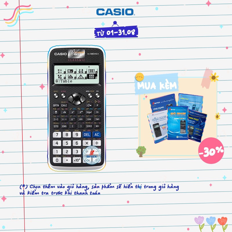 Máy tính Casio fx-580Vn X