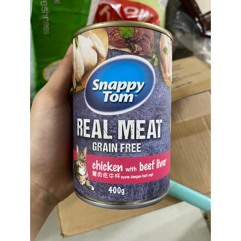 Pate Snappy Tom lon 400g