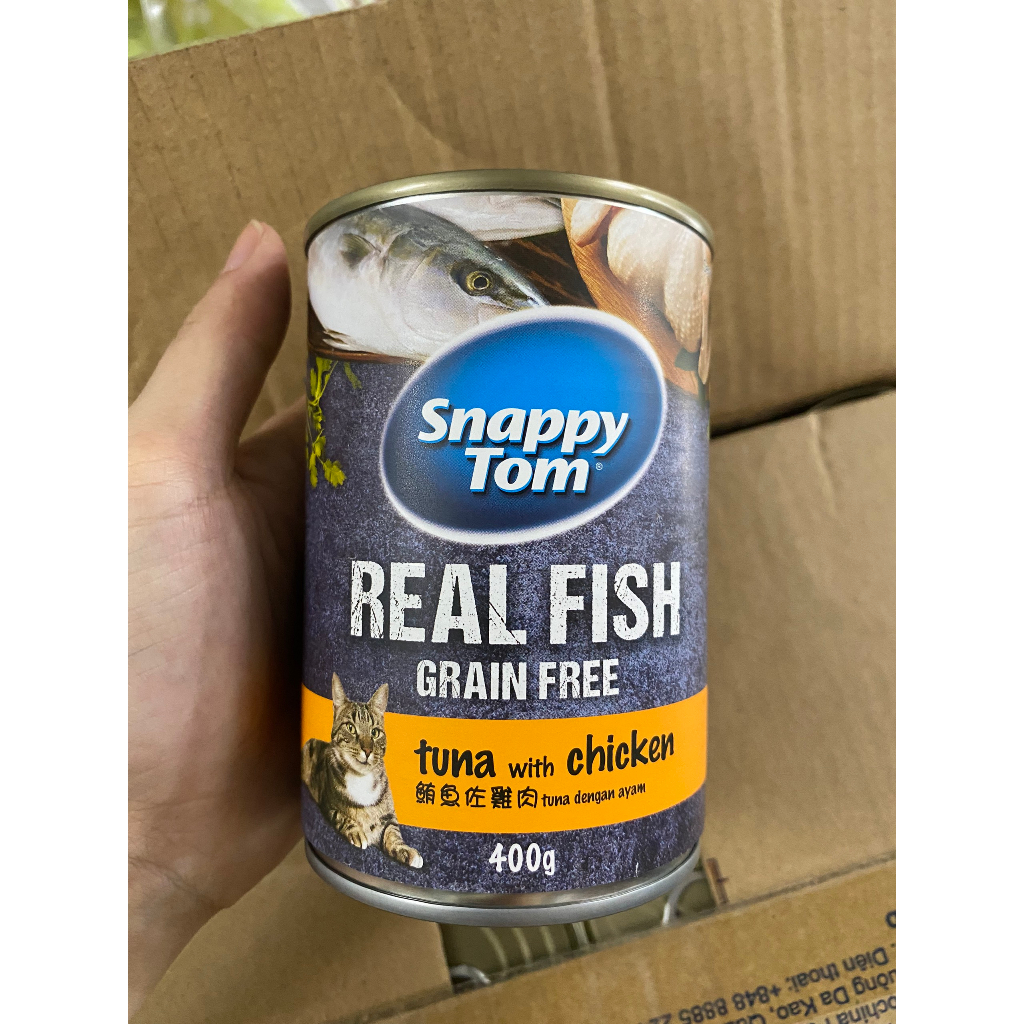 Pate Snappy Tom lon 400g