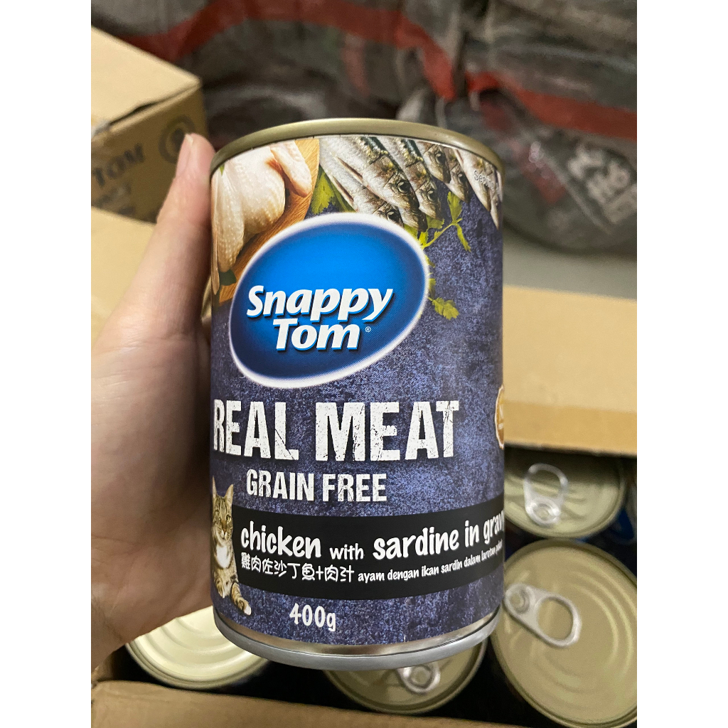 Pate Snappy Tom lon 400g