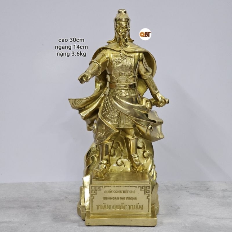 Tượng Hưng Đạo Vương - Trần Quốc Tuấn - Trần Hưng Đạo bằng đồng