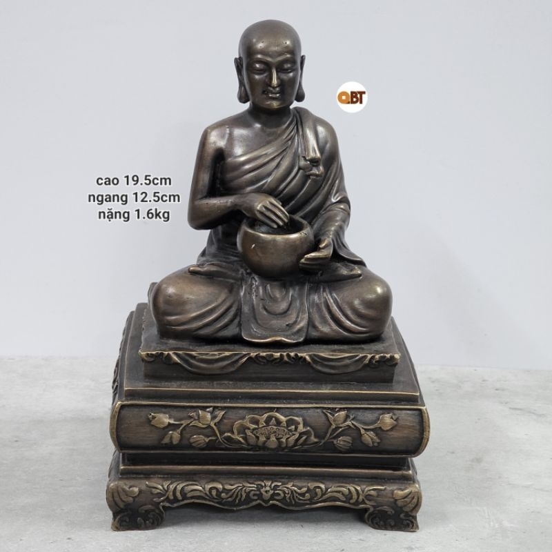 Thánh Tăng Sivali - Thần tài lộc Thái Lan bằng đồng