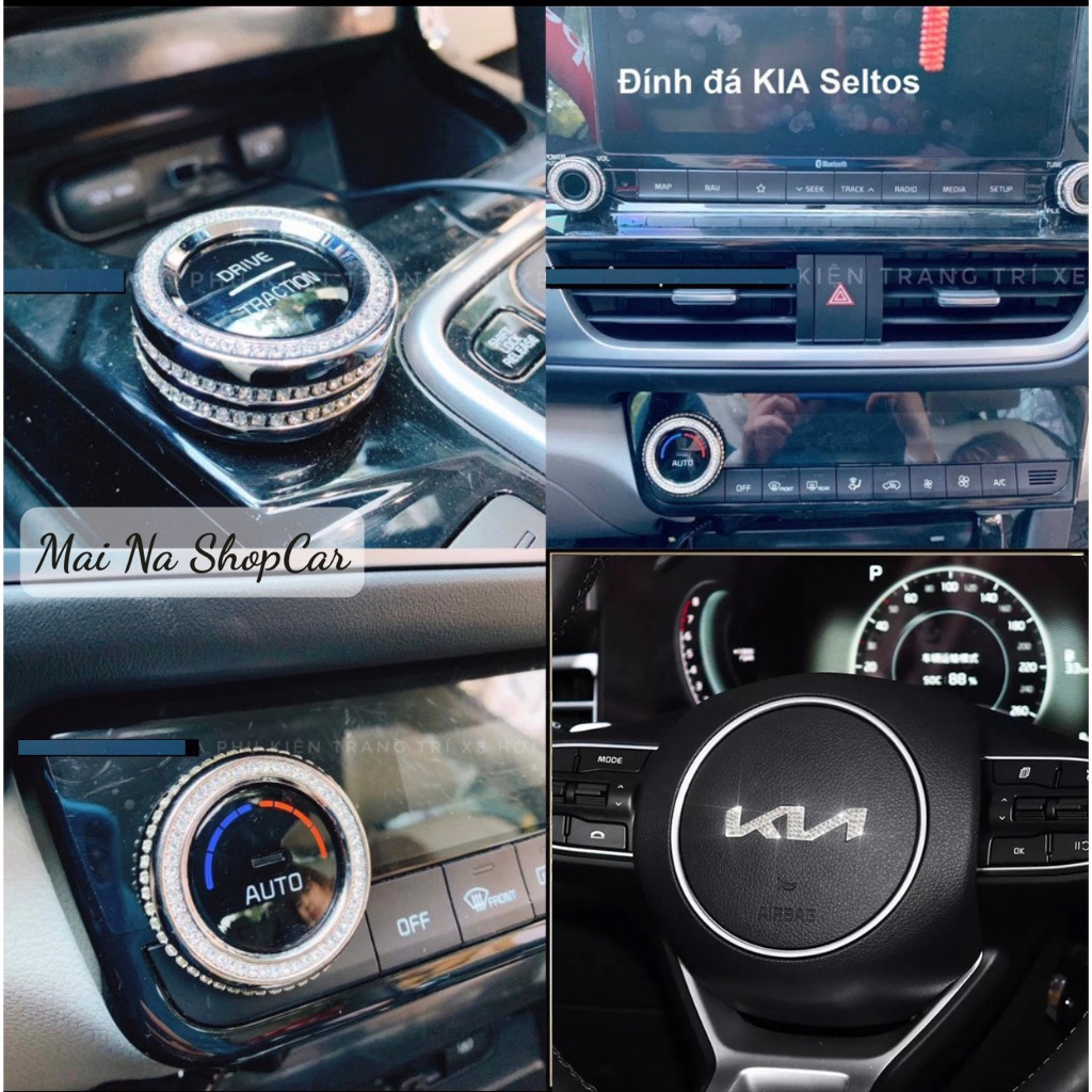 Đính đá KIA Seltos Sang Trọng Thời Thượng- Mai Na ShopCar