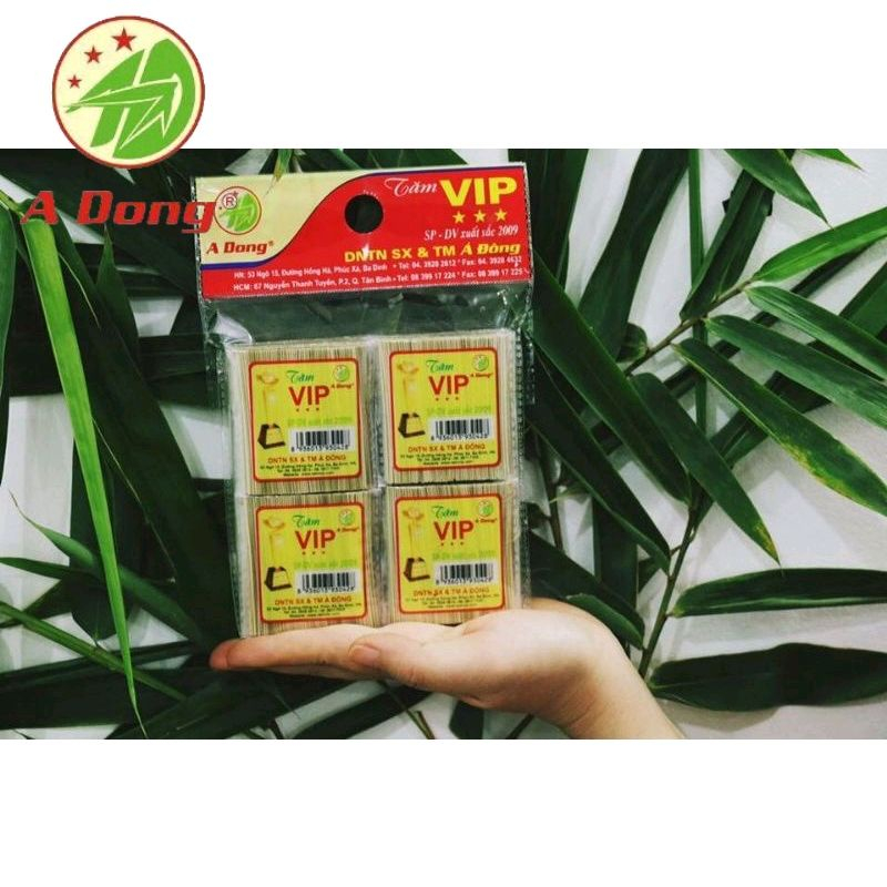 Bịch 40 gói tăm Vip Á Đông ( được làm từ 100% cật giang)