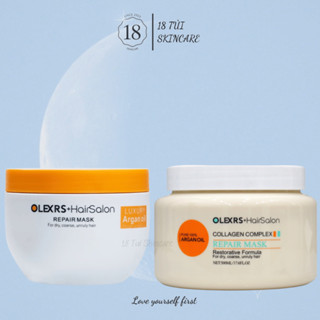  Kem Ủ Tóc Phục Hồi Siêu Mượt Olexrs Hair Salon Repair Mask 500ml 