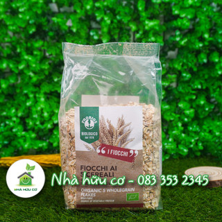 Yến mạch cán mỏng hữu cơ thương hiệu probios 500g/100g - nhà hữu cơ