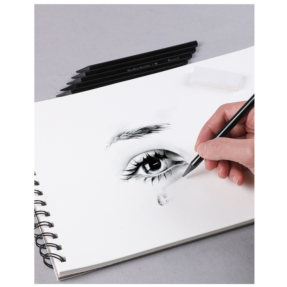 Bộ bút than carbon Học sinh Vẽ tranh Phác thảo