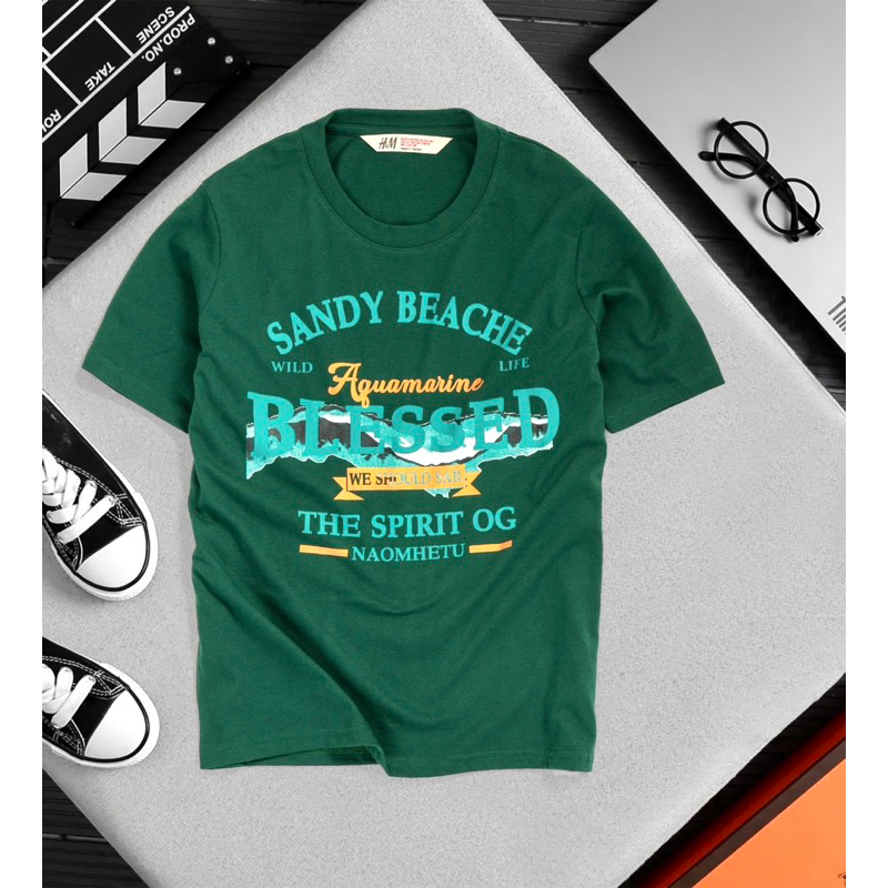 🦑 Áo cotton H&M xuất bé trai từ 17-55kg