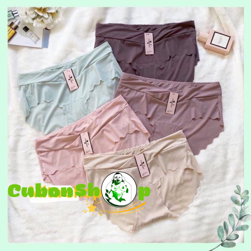 Quần lót bầu cạp chéo tránh chạm vết mổ, chất su đúc dành cho mẹ bầu và sau sinh 99070