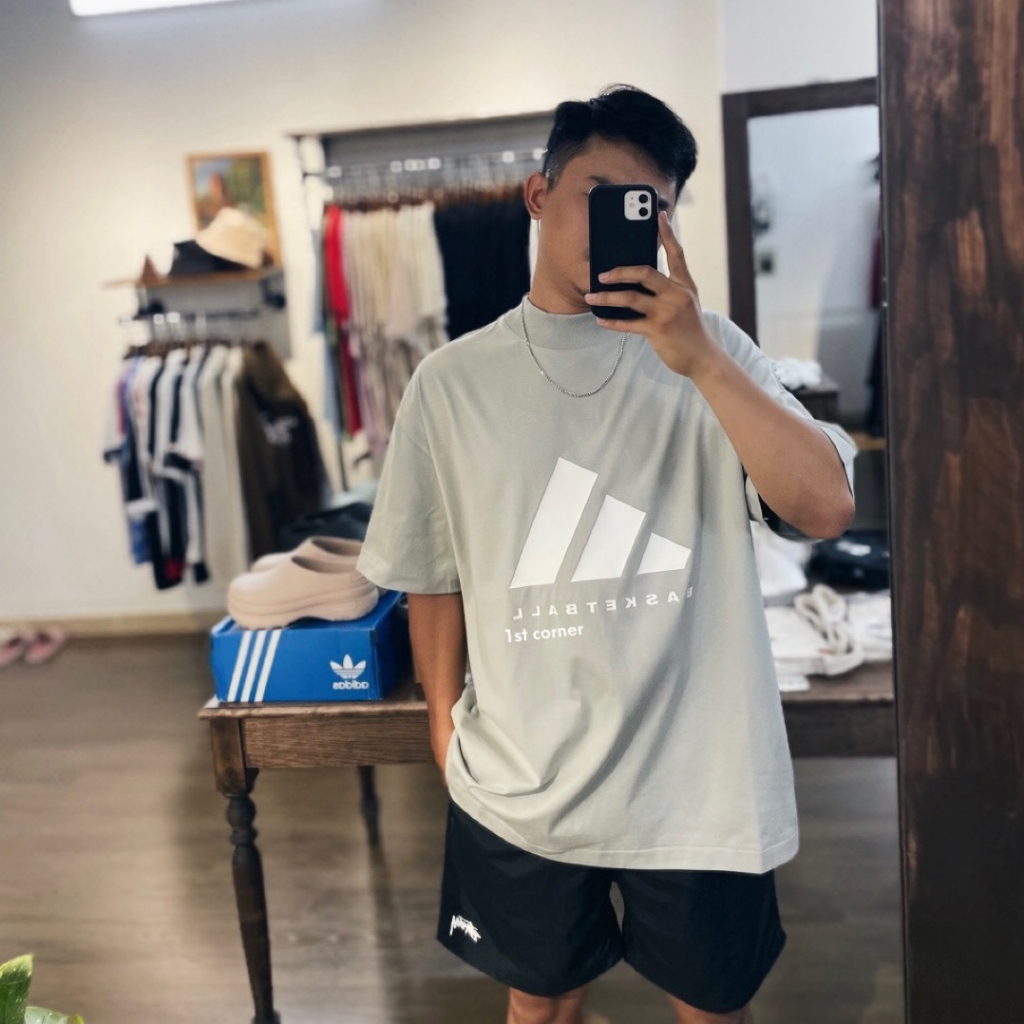 Áo thun Adidas Basketball chính hãng