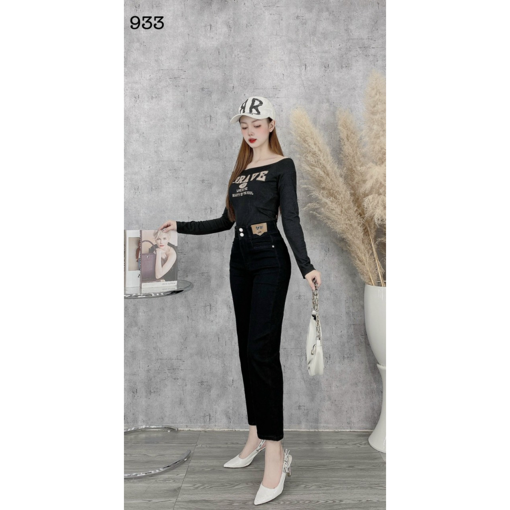 Quần jean nữ mqTRUNK thiết kế basic, trẻ trung, năng động 933 | BigBuy360 - bigbuy360.vn