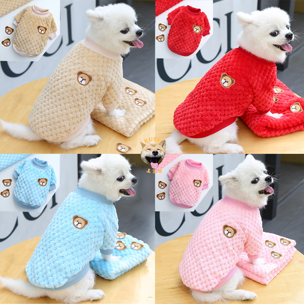 Áo cho chó mèo - Chất liệu vải lông cừu cao cấp,cực xinh xắn đàng yêu