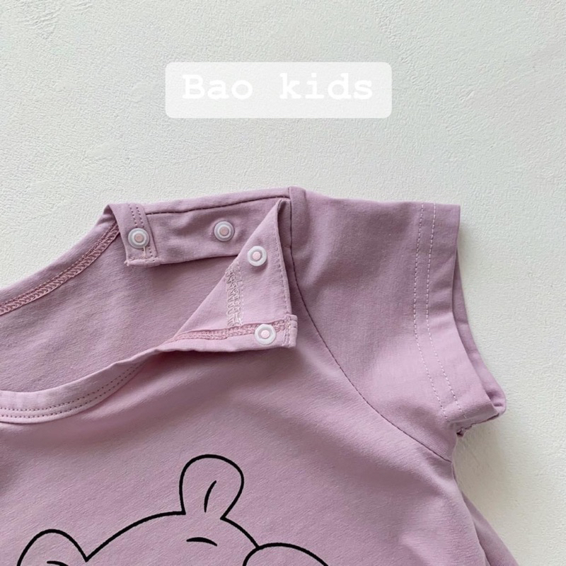 Body Chíp + Mũ Cotton chất thun lạnh siêu mát cho bé từ  0-12 tháng