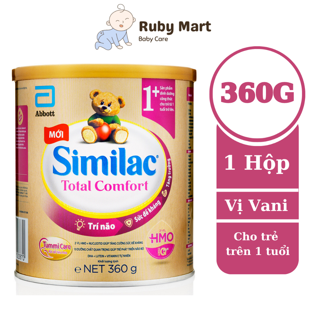[Date T2/26]Sữa bột Similac Total Comfort 1+ lon 360g