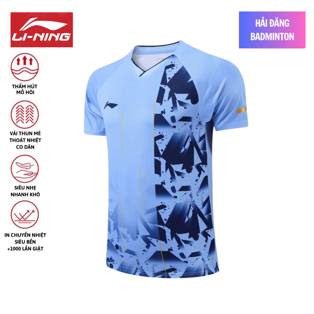 Áo Cầu Lông Li Ning Chuyên Nghiệp 2023 Sử Dụng Trong Tập Luyện Và Thi Đấu Cầu Lông A321