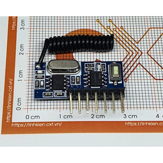 Rx480e module thu sóng rf học lệnh 433mhz