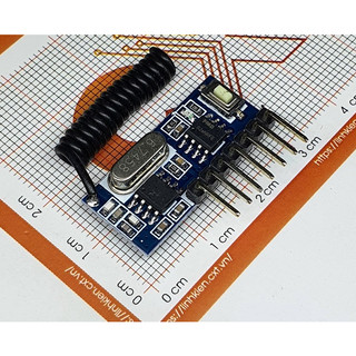 RX480E Module thu sóng RF học lệnh 433MHz