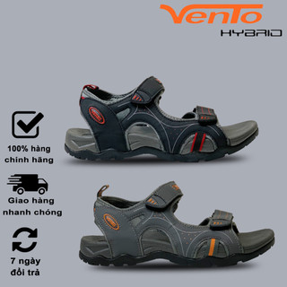 [ FORM TO KHÁCH ĐẶT LÙI 1 SIZE NHÉ ] Sandal Nam Size 38-45 | Sandal Vento Nam Có Big Size NV3610 Xám