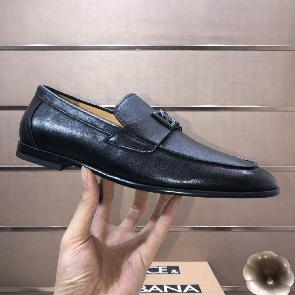 Giày da nam công sở cao cấp, giày tây lười nam, giày hàng hiệu