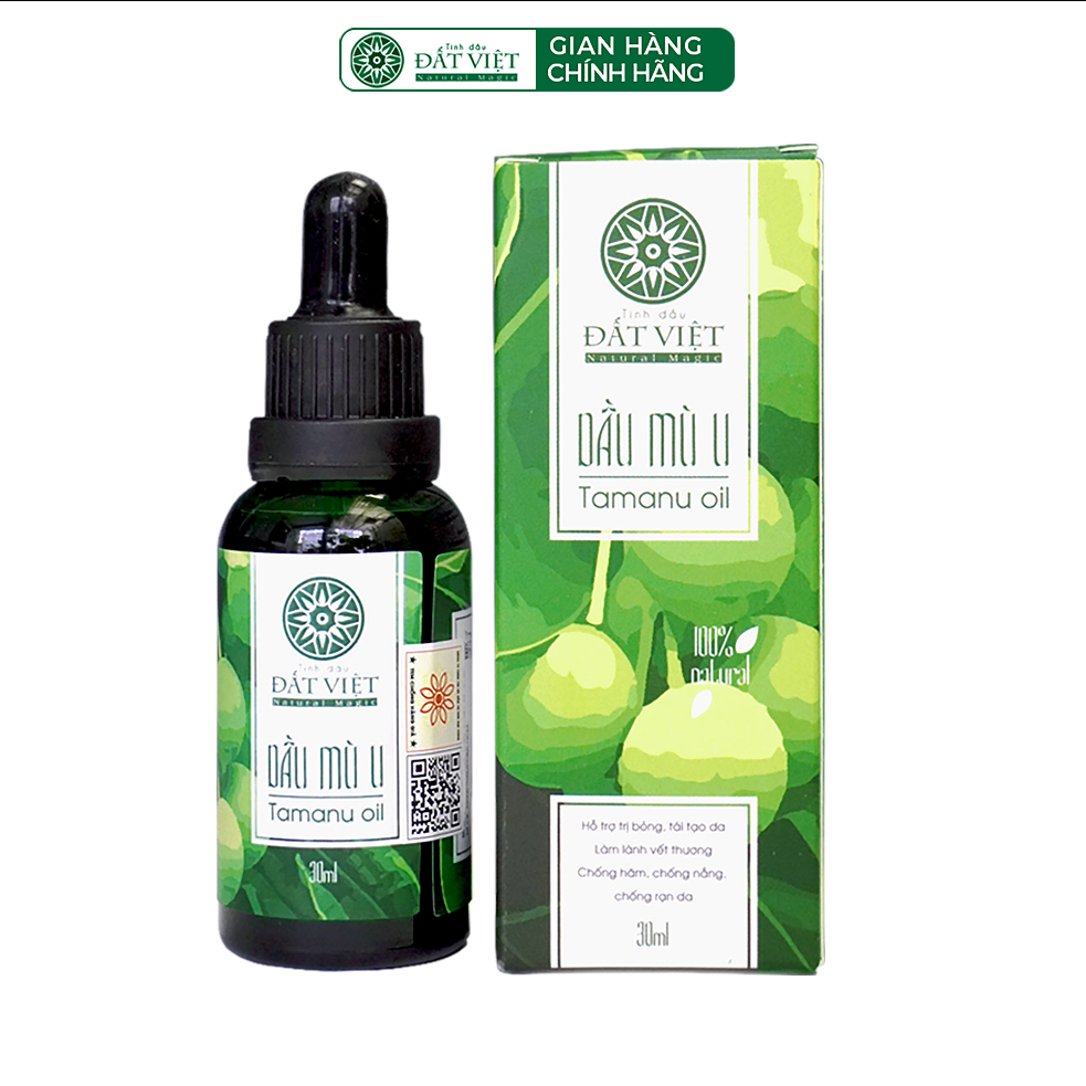 [Chính Hãng] Dầu Mù U Ép Lạnh Nguyên Chất 30ml 100% Organic - Làm lành vết bỏng, chăm sóc da | BigBuy360 - bigbuy360.vn