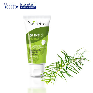 Mặt nạ tràm trà, dưỡng da, ngừa mụn Tea Tree Oil Facial Mask 80ml