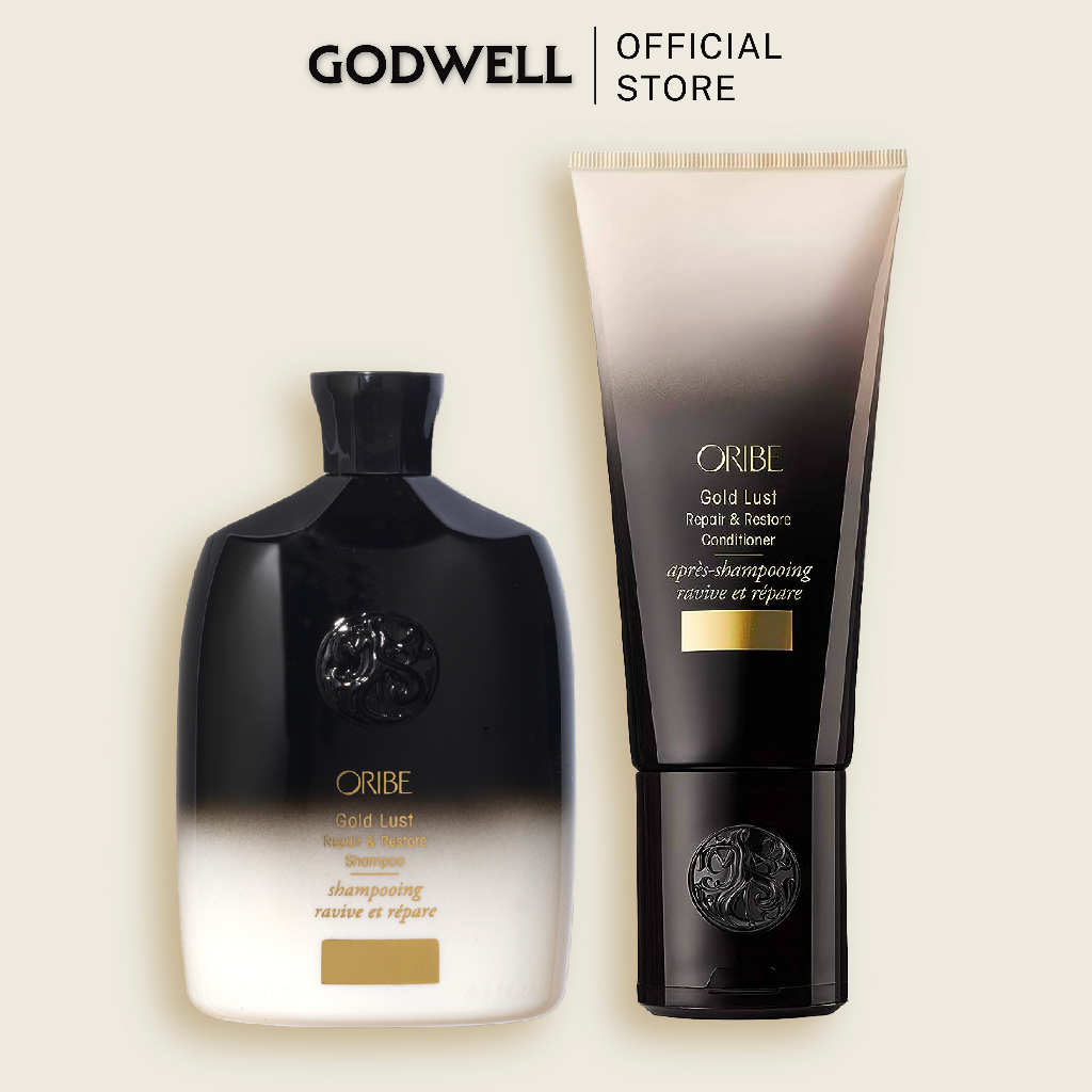 Dầu gội, dầu xả Gold Lust Repair & Restore Shampoo (250ml) - Conditioner (200ml)