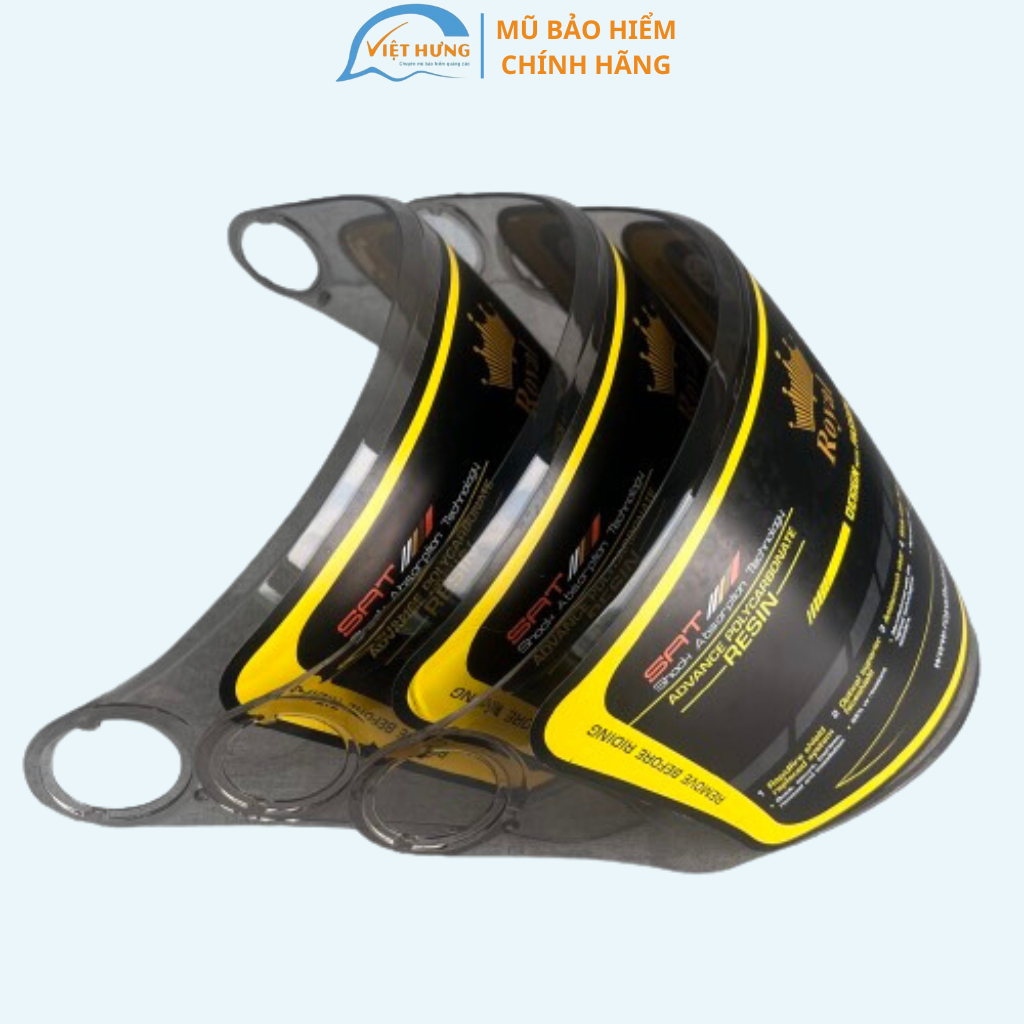 KÍNH ASIA MT179 CHÍNH HÃNG - Kính dài dành cho nón bảo hiểm Asia MT179