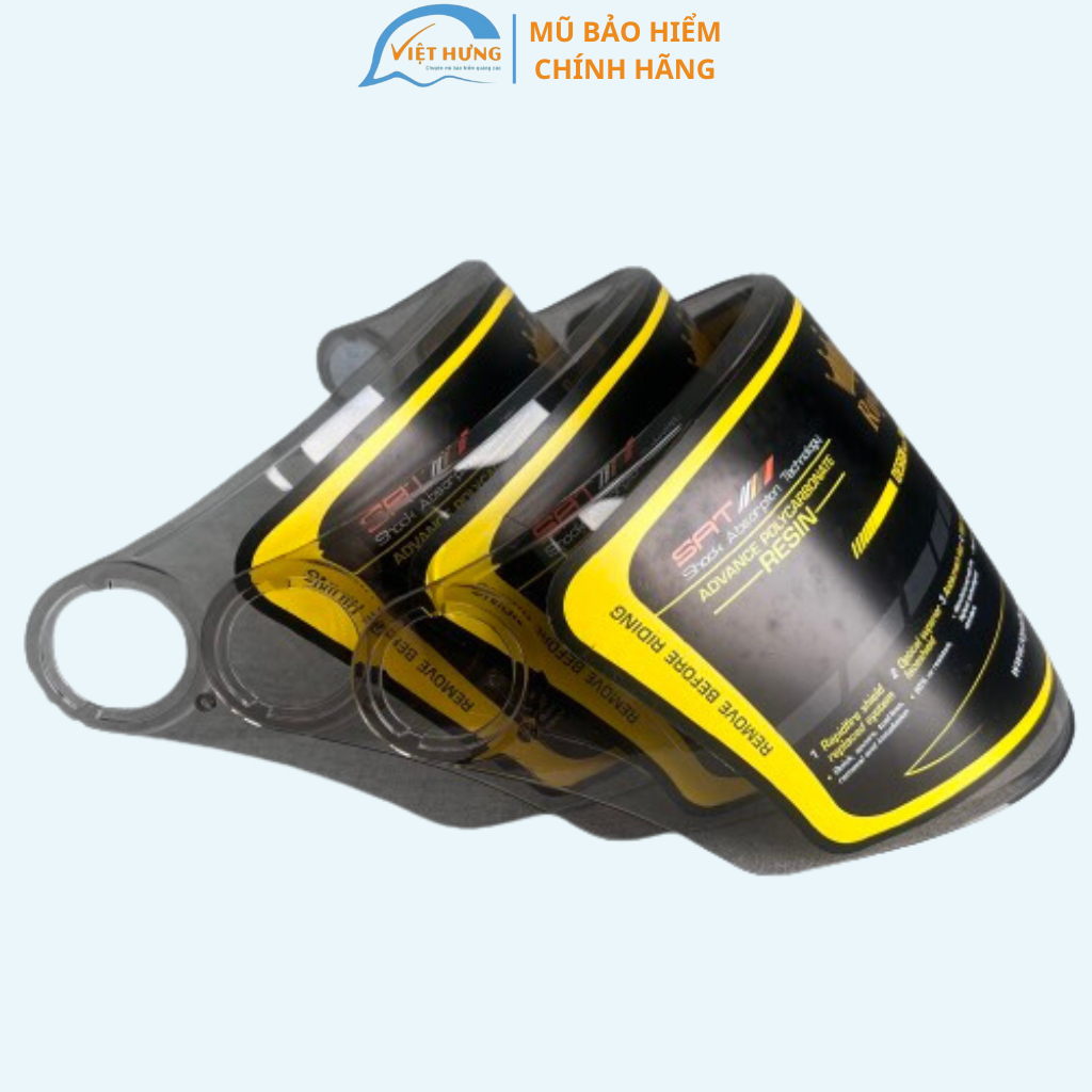 KÍNH ASIA MT179 CHÍNH HÃNG - Kính dài dành cho nón bảo hiểm Asia MT179