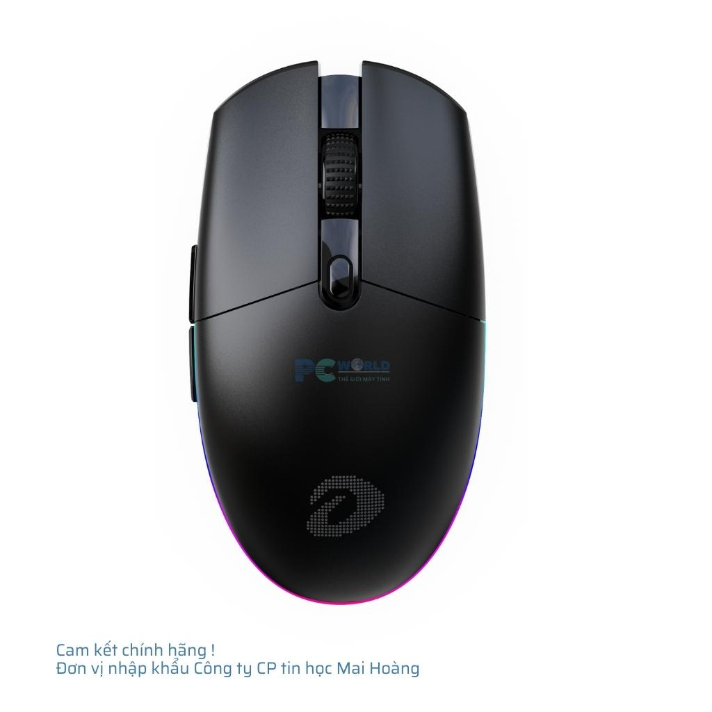 Chuột không dây Dareu Gaming EM911X wireless 2.4 Ghz Pin sạc / mắt cảm biến cao cấp / DPI 8000 / Siêu nhẹ