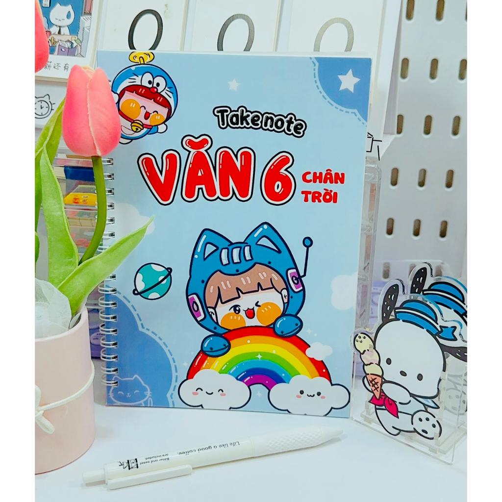 Sổ giấy trang trí văn 6 chương trình mới