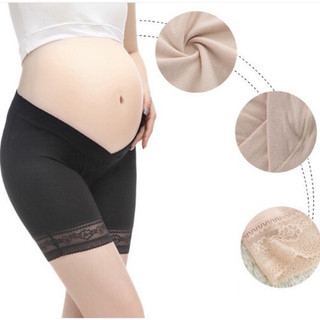 Quần mặc váy freesize cho mẹ bầu chất cotton thoáng mát