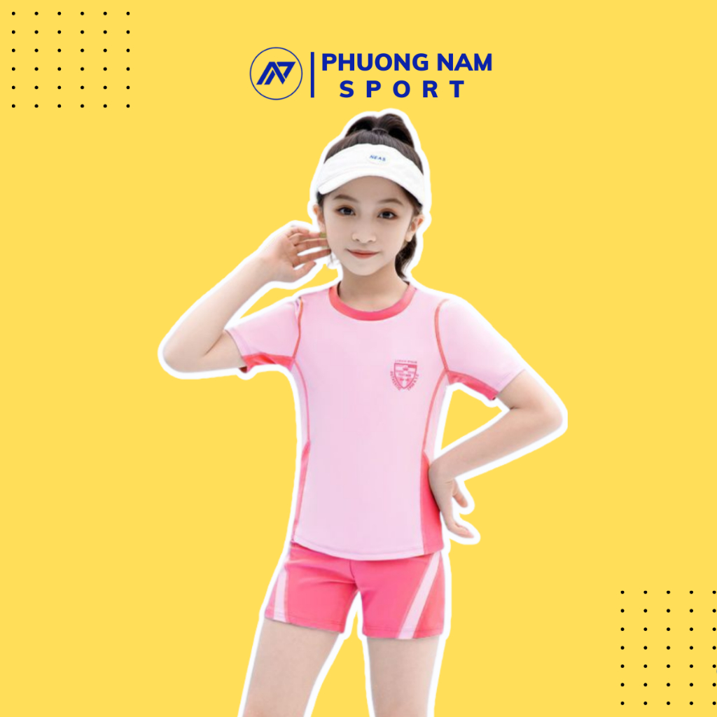 Đồ bơi bé gái kiểu dáng HÀN QUỐC xinh xắn đáng yêu chính hãng cho bé từ 1 tuổi đến size đại