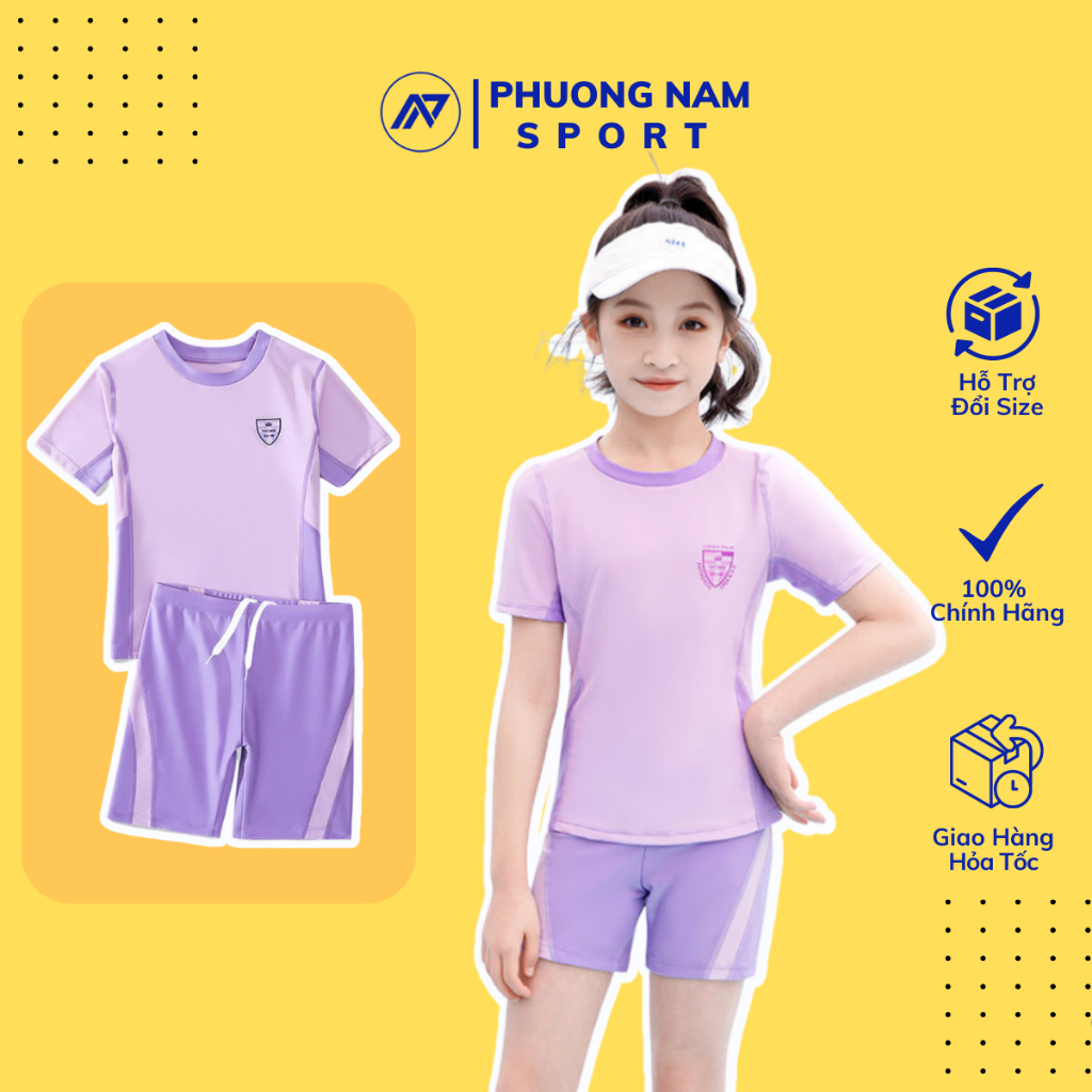 Đồ bơi bé gái kiểu dáng HÀN QUỐC xinh xắn đáng yêu chính hãng cho bé từ 1 tuổi đến size đại