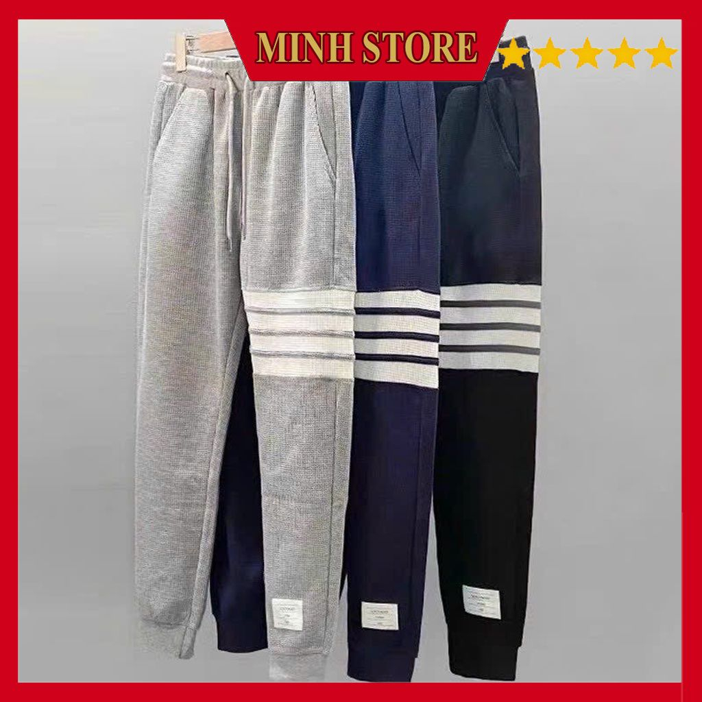 Quần JOGGER tổ ong nam nữ, Quần Thể Thao Nam Nữ Chất liệu vải mềm mịn, dày dặn JO07 - MINHSTORE