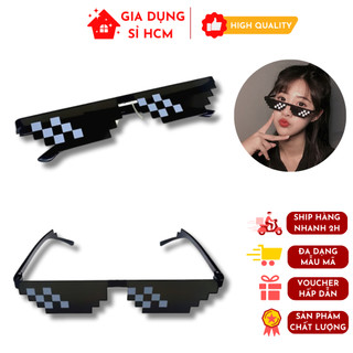 Mắt kính thug life icon ngộ nghĩnh, độc đáo phụ kiện chụp ảnh vui nhộn