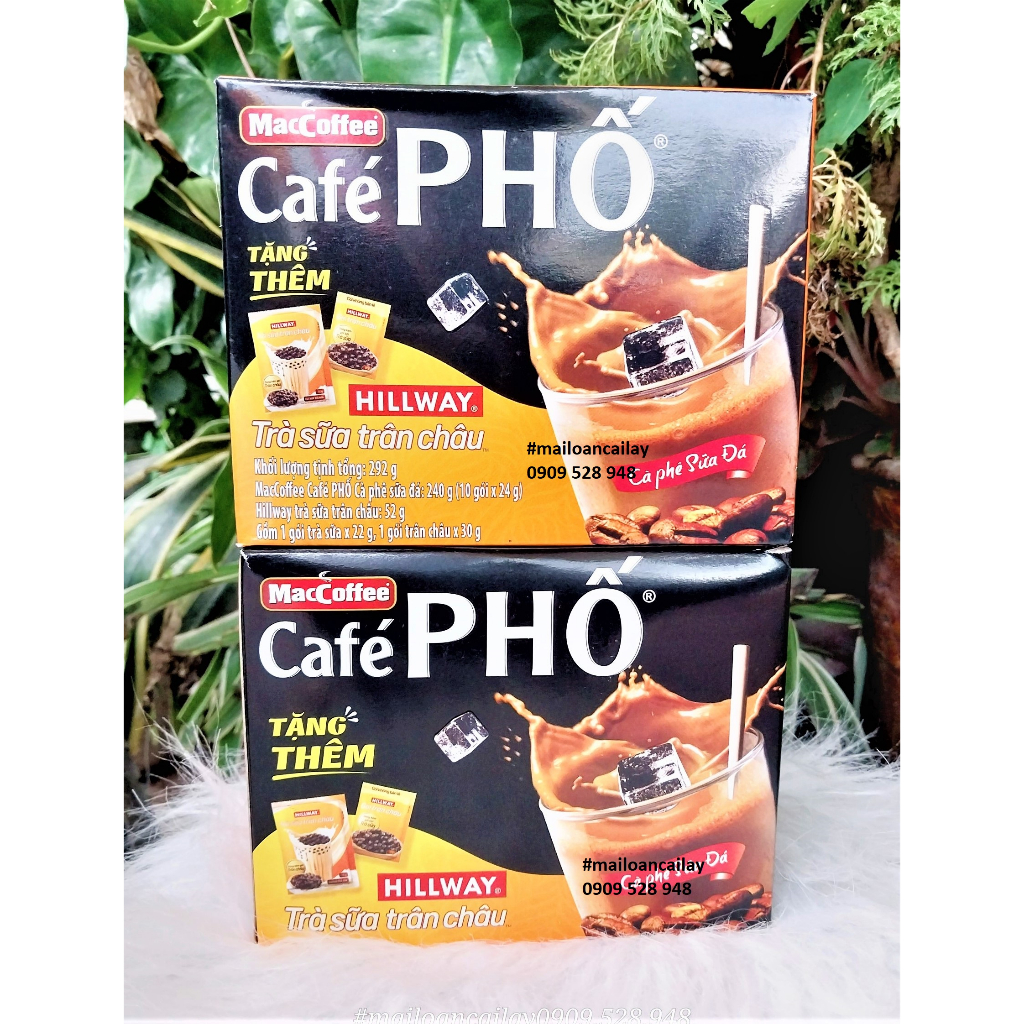 CAFE PHỐ HỘP 10 GÓI x 24G