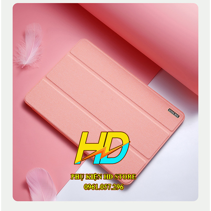 Bao da Cho Samsung Galaxy Tab S9, Tab S9 Plus, Tab S9 FE, S9 Ultra Chính Hãng Dux Ducis DOMO chống sốc, có ngăn đựng bút
