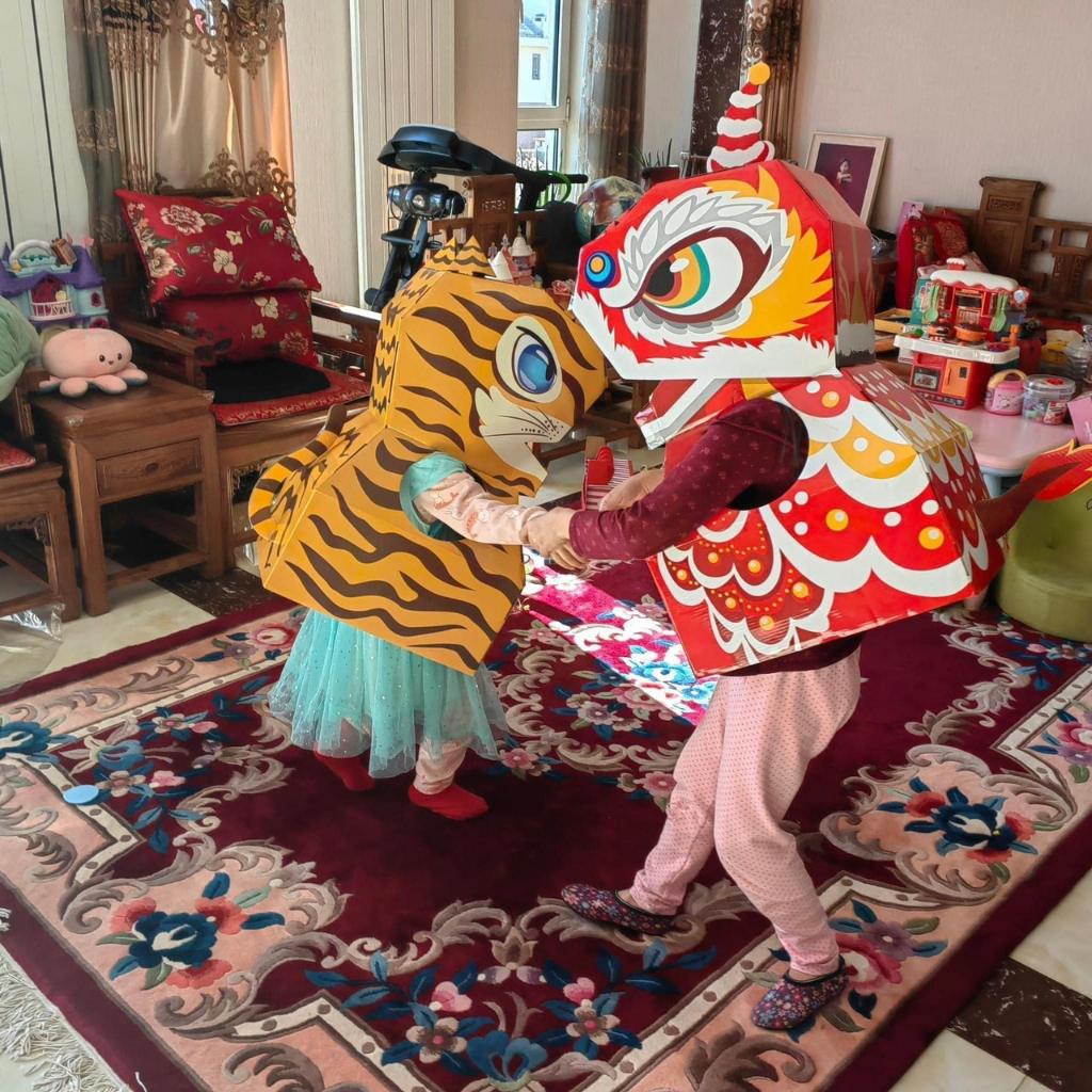 Đồ chơi đầu kì lân trung thu chất liệu dày dặn cho bé 4 mẫu