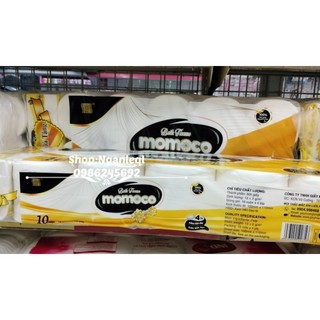 Giấy Vệ Sinh Momoco Bịch 10cuộn Tặng 1 giấy ăn